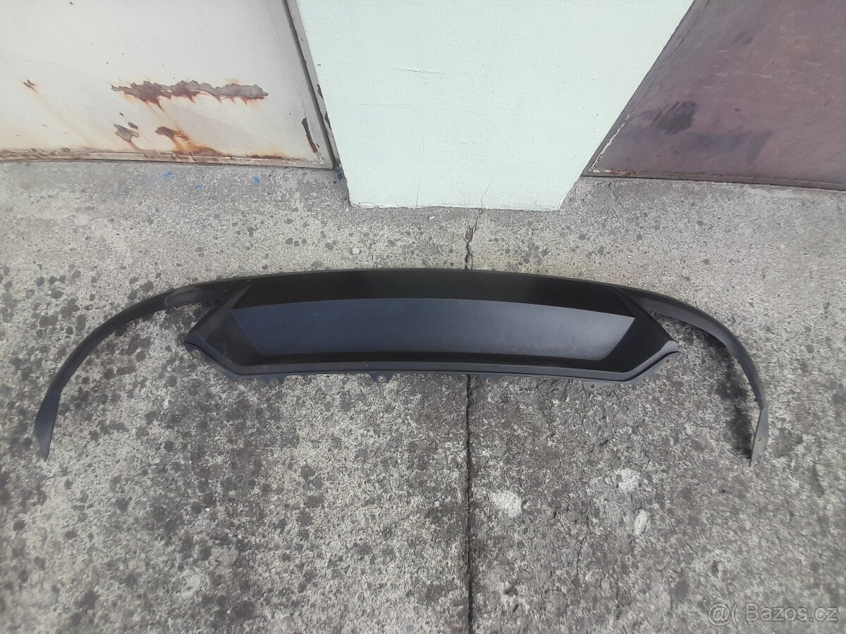 Spoiler zadního nárazníku Škoda Octavia 3 rs