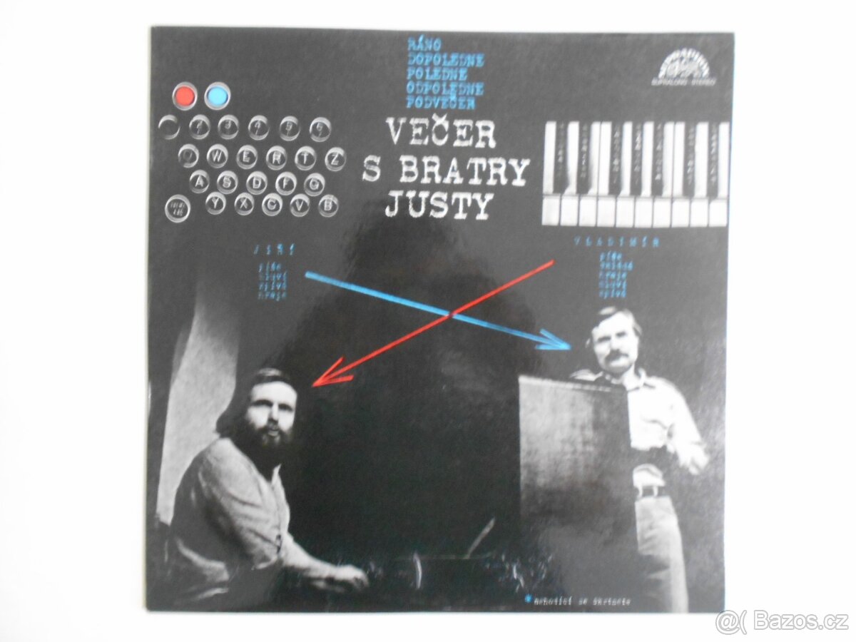 VEČER S BRATRY JUSTY - LP - MLUVENÉ SLOVO