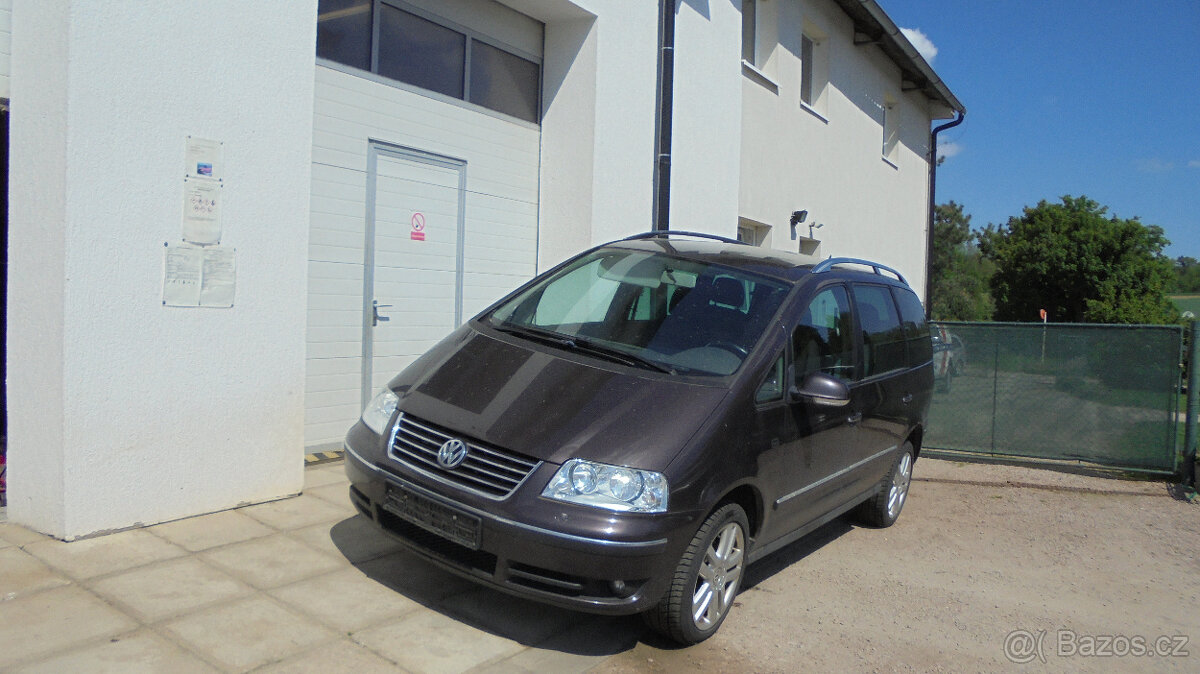 VW Sharan 2,0 103kw - náhradní díly