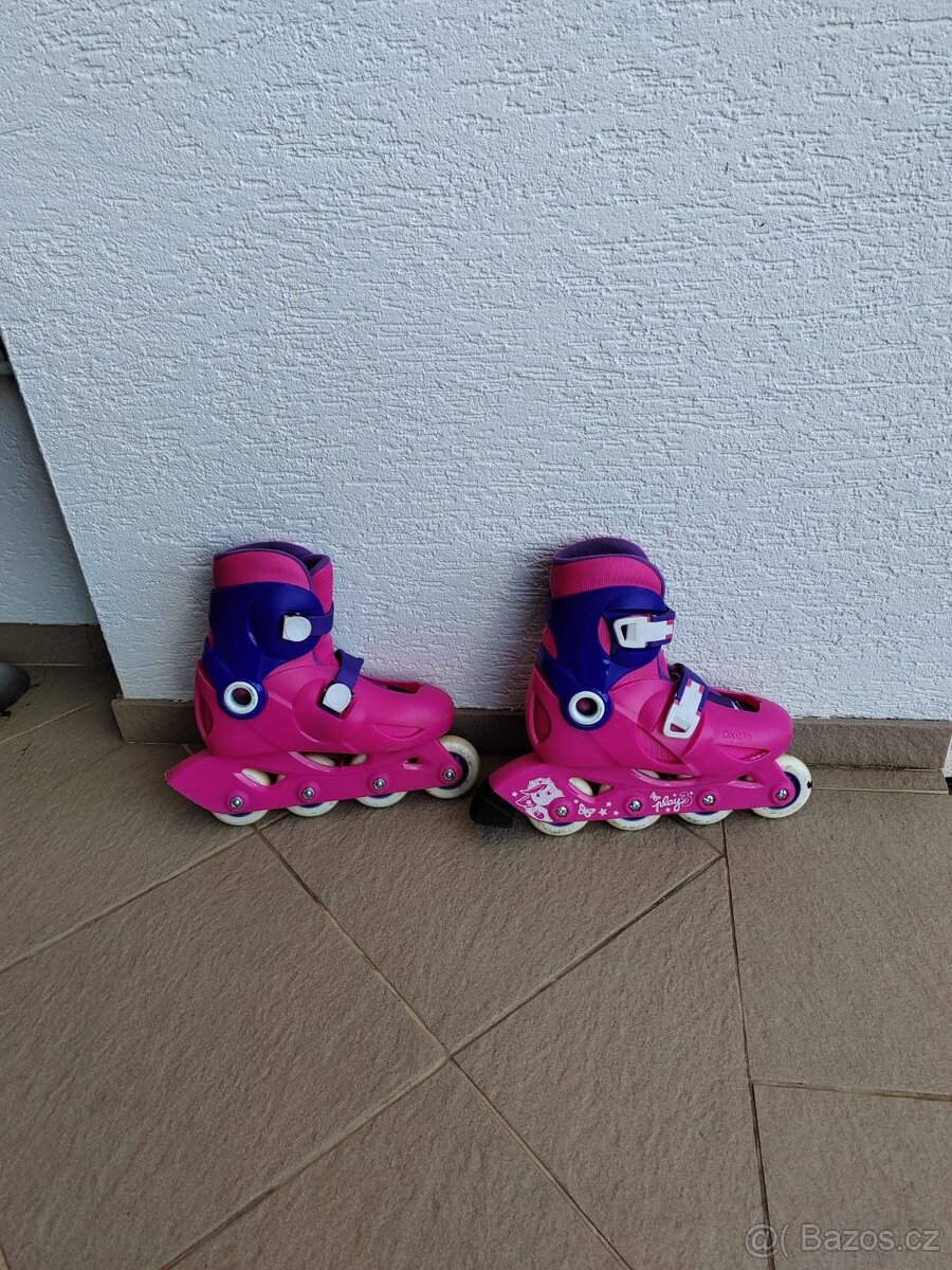 Dívčí kolečkové brusle