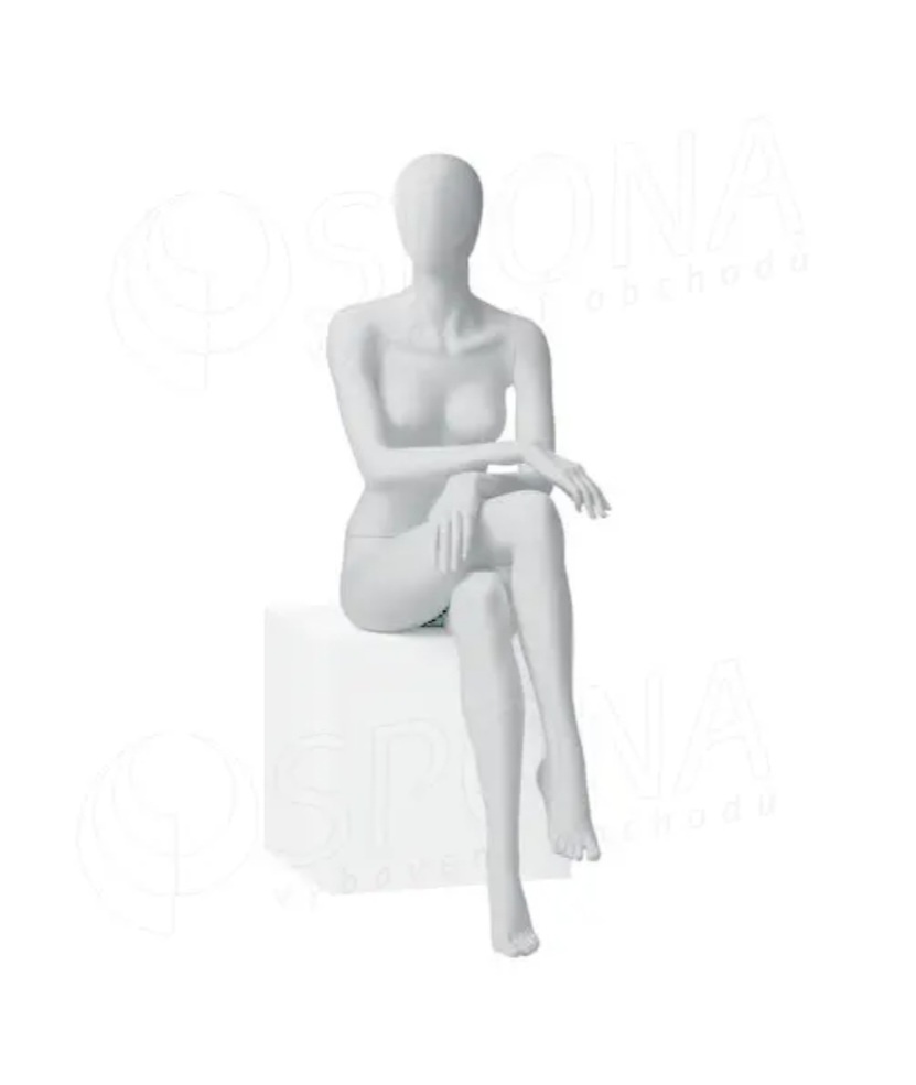 Obchodní figurína sedící, dámská
