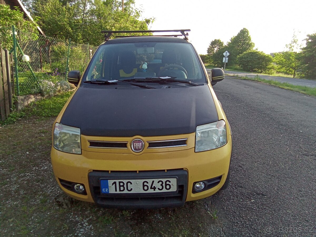 Fiat Panda 4x4, 1,3 benzín, 51kw