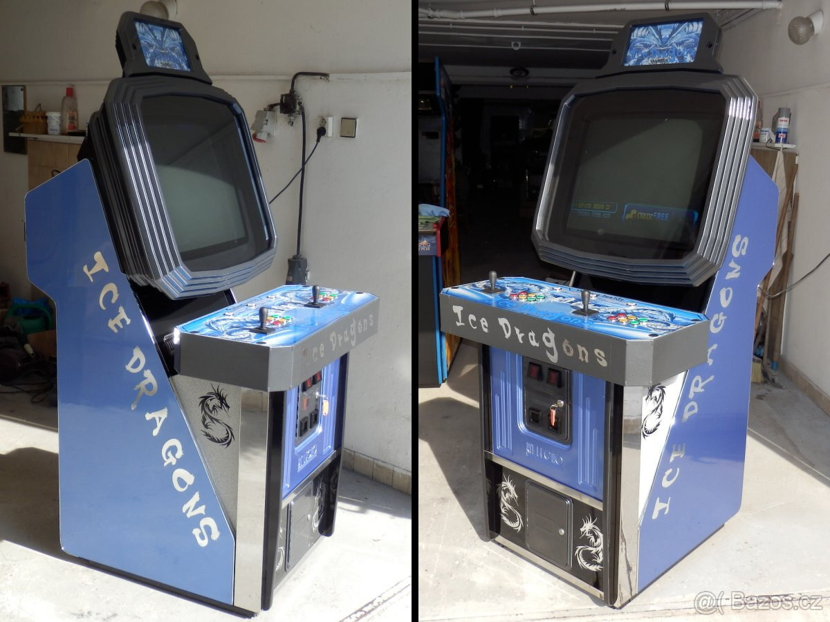 Zábavní herní automat Gevin Globetrotter Ice Dragons