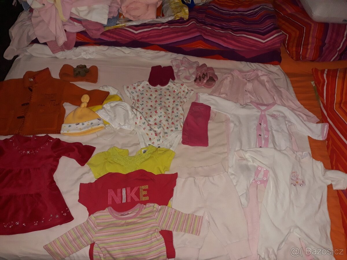 MEGA set 60ks na mimi holku 0-12 mesicu, 7,50/ks