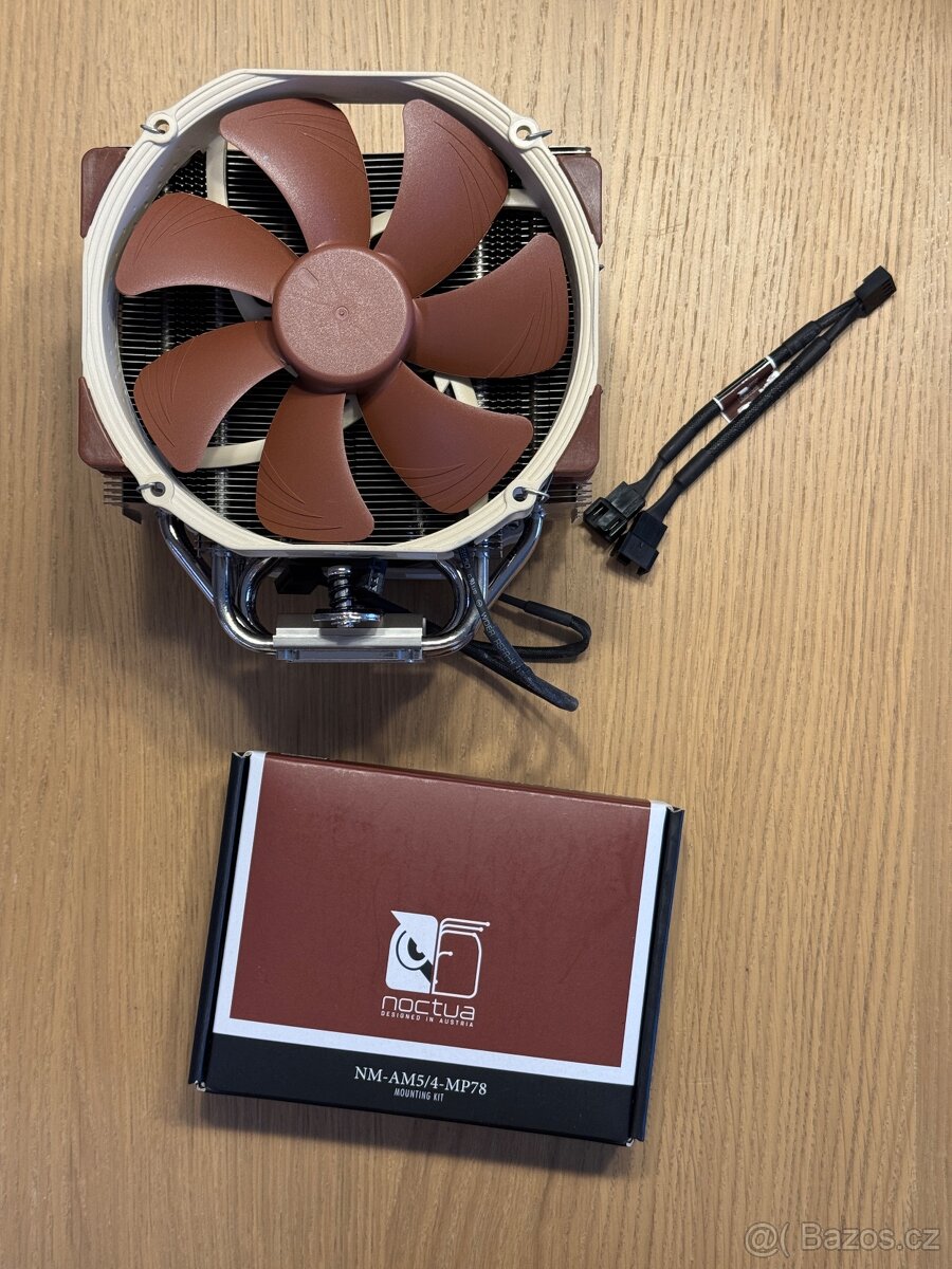 NOCTUA NH-U14S 2x140mm výkonný chladič CPU pro AMD AM4 / AM5