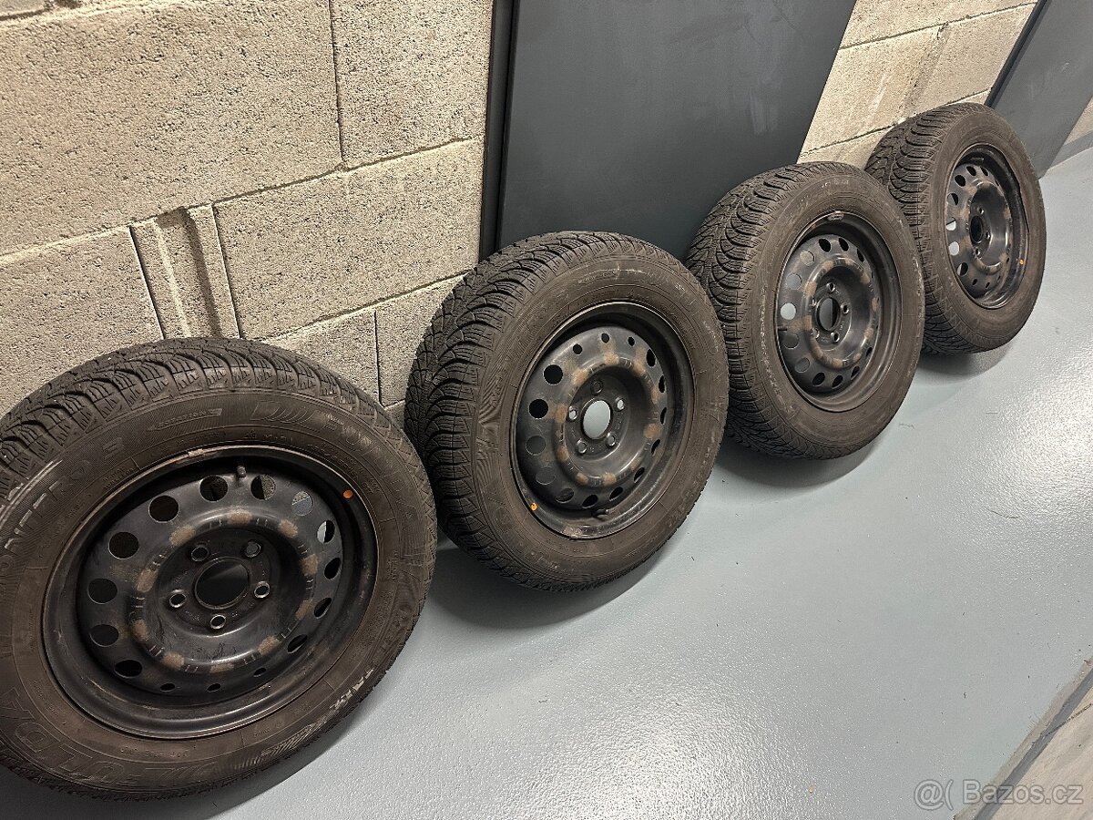 4 kola + Fulda Kristall Montero 3 195/65 R15 91T