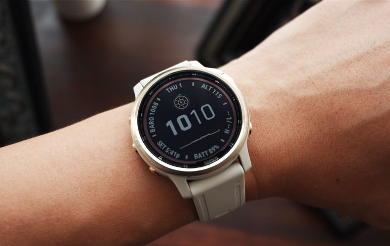 GARMIN FENIX 6S PRO SOLAR -- mapy + solární nabíjení