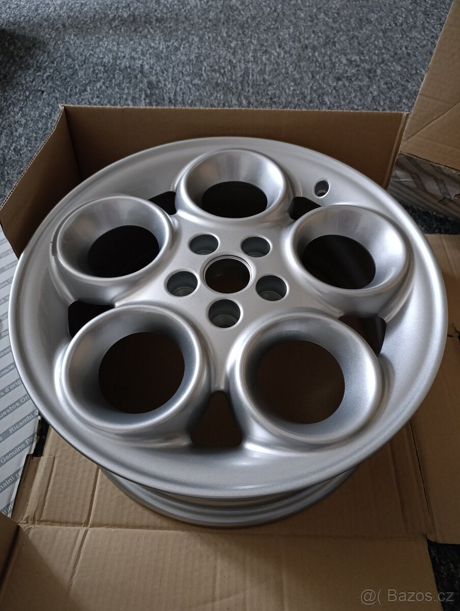 Alu kola 16", 5x98, celá sada, Alfa Romeo, VW, Škoda