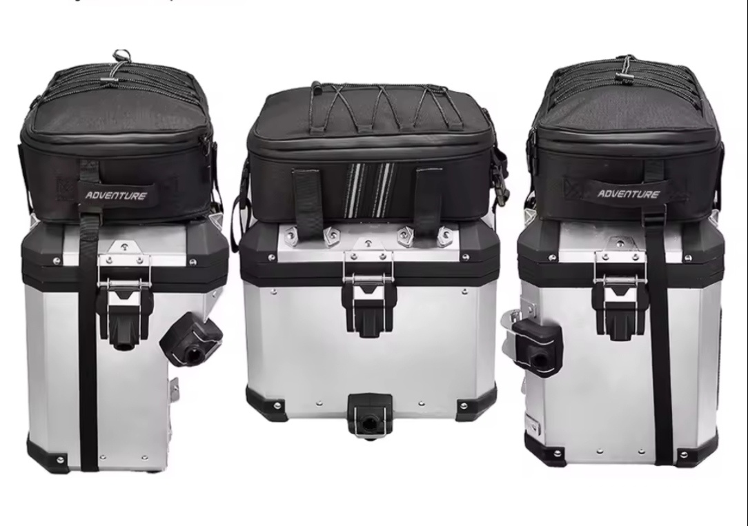 Sada 3ks tašek na moto kufry