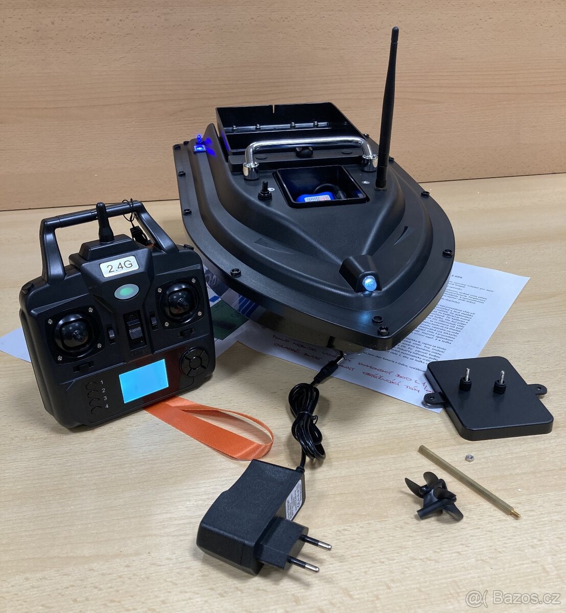 GPS zavážecí loďka s baterií 10000mAh, OBAL ZDARMA na výběr