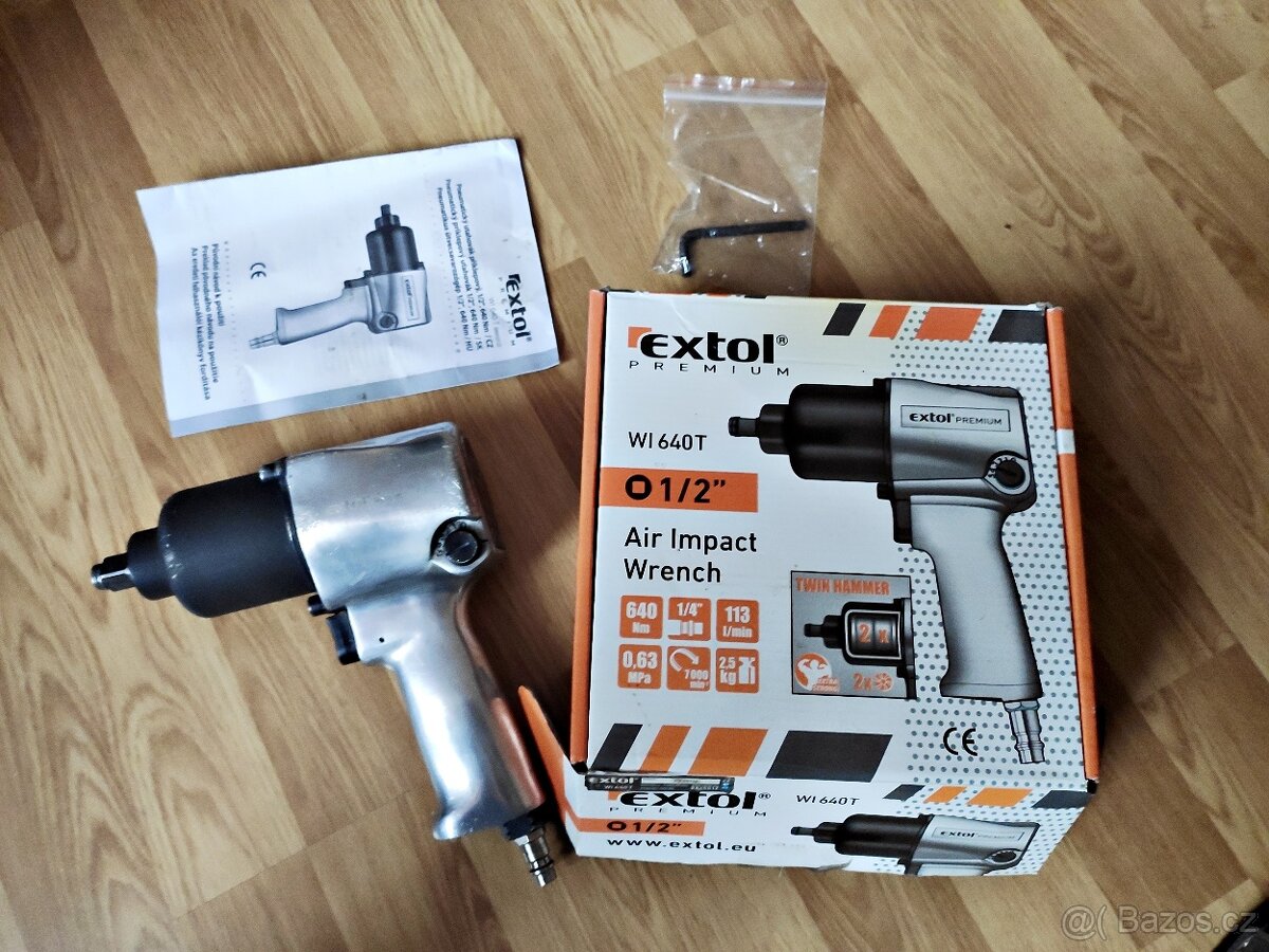 EXTOL PREMIUM WI 640T utahovák příklepový
