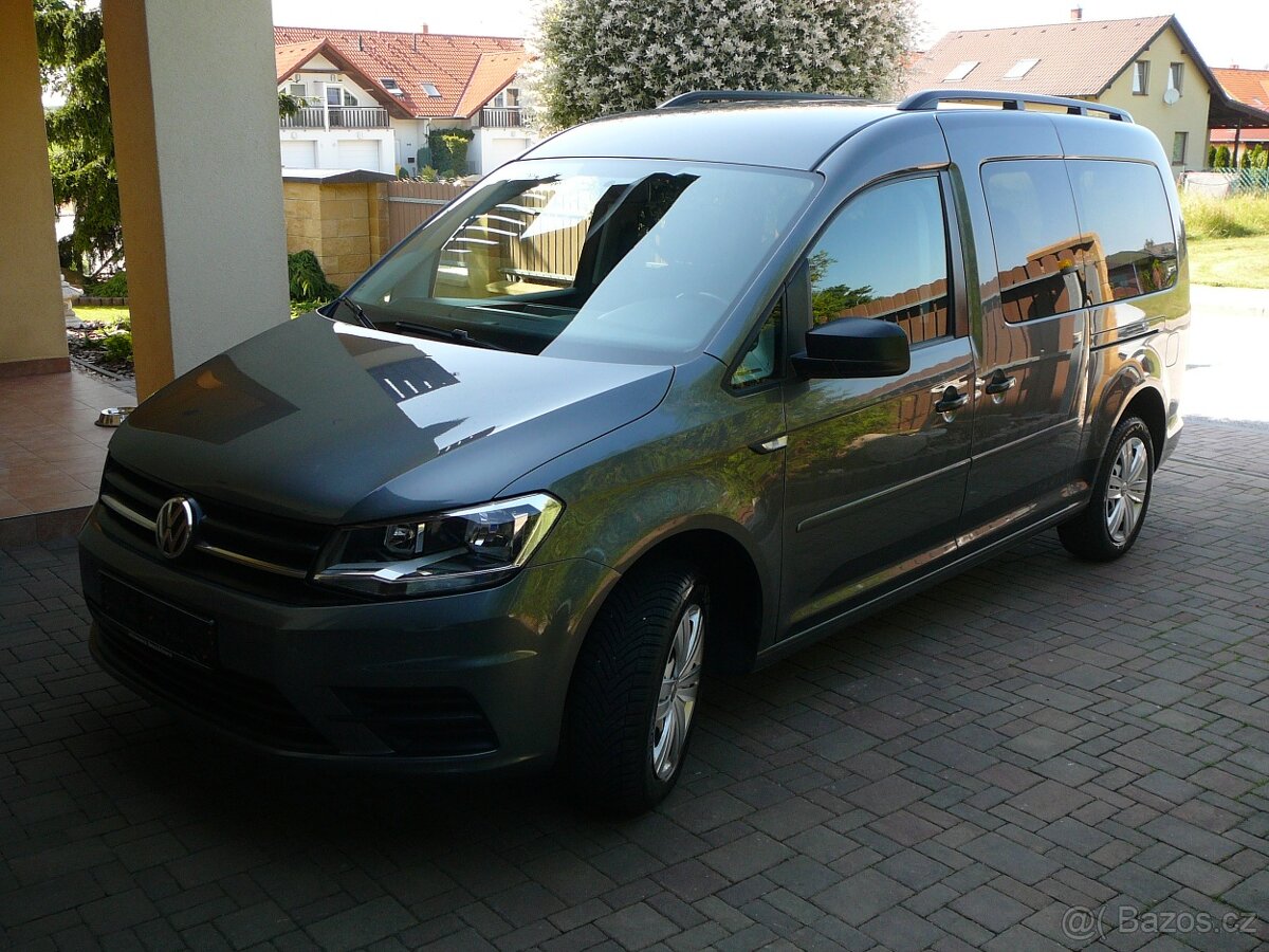VW CADDY MAXI 2.0 TDI 110KW FAMILY KAMERA FRONTASIST TAŽNÉ