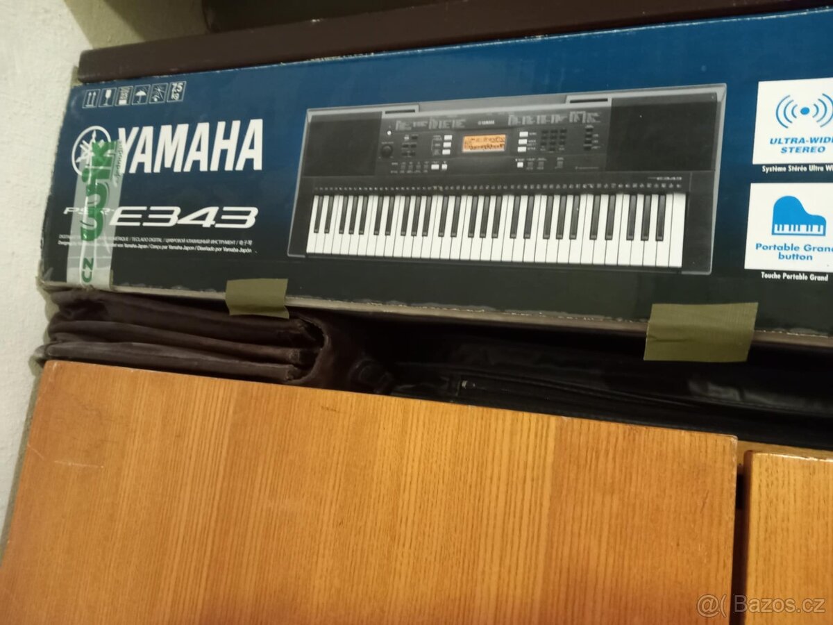 Klávesy Yamaha E343