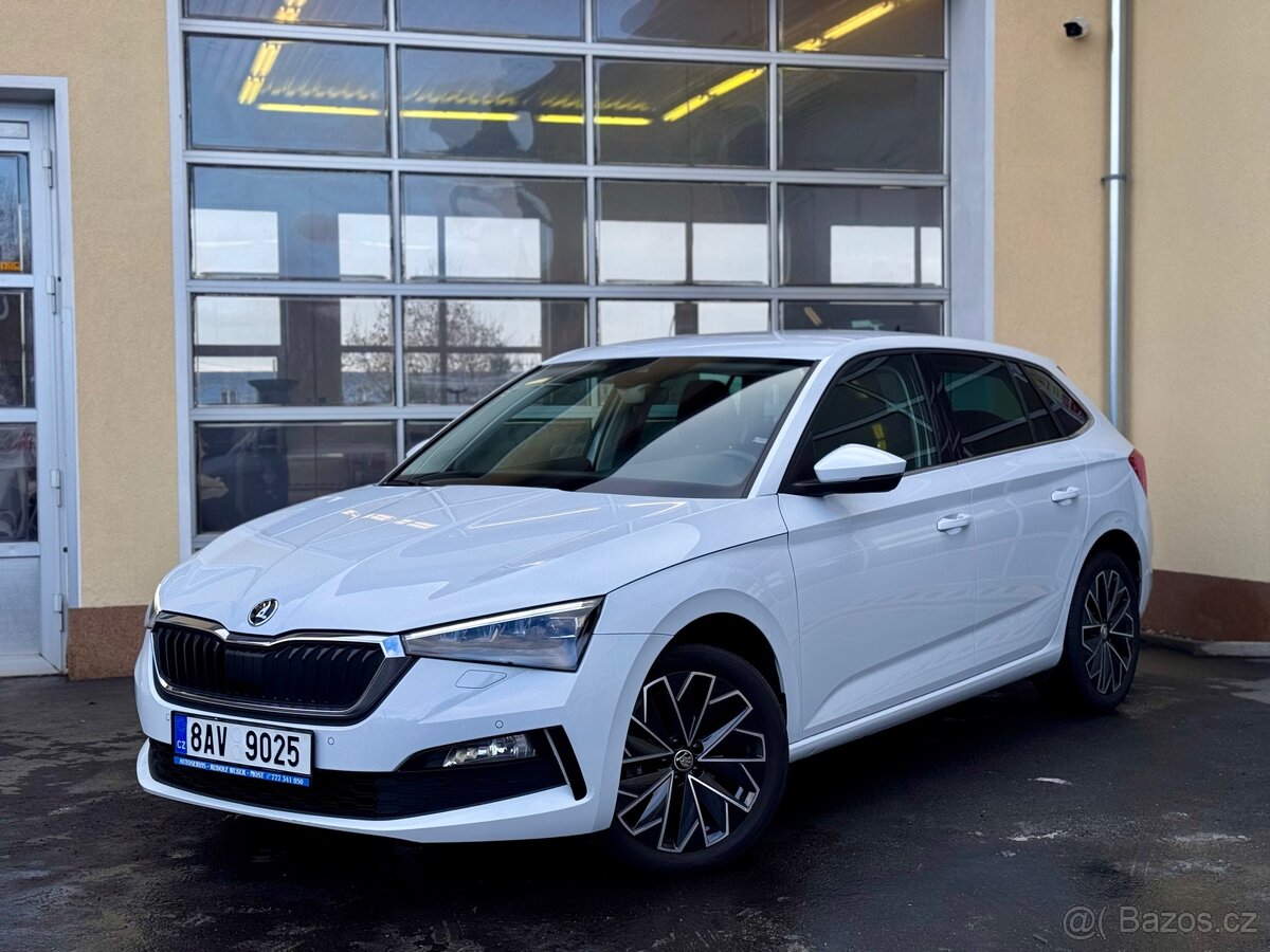 Škoda Scala 1.5TSI DSG STYLE 57 000km, ČR 1 majitel DPH