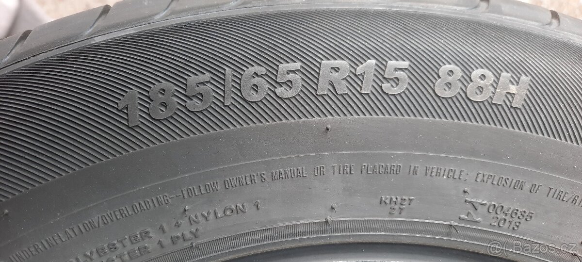 letní pneu 185/65 r15