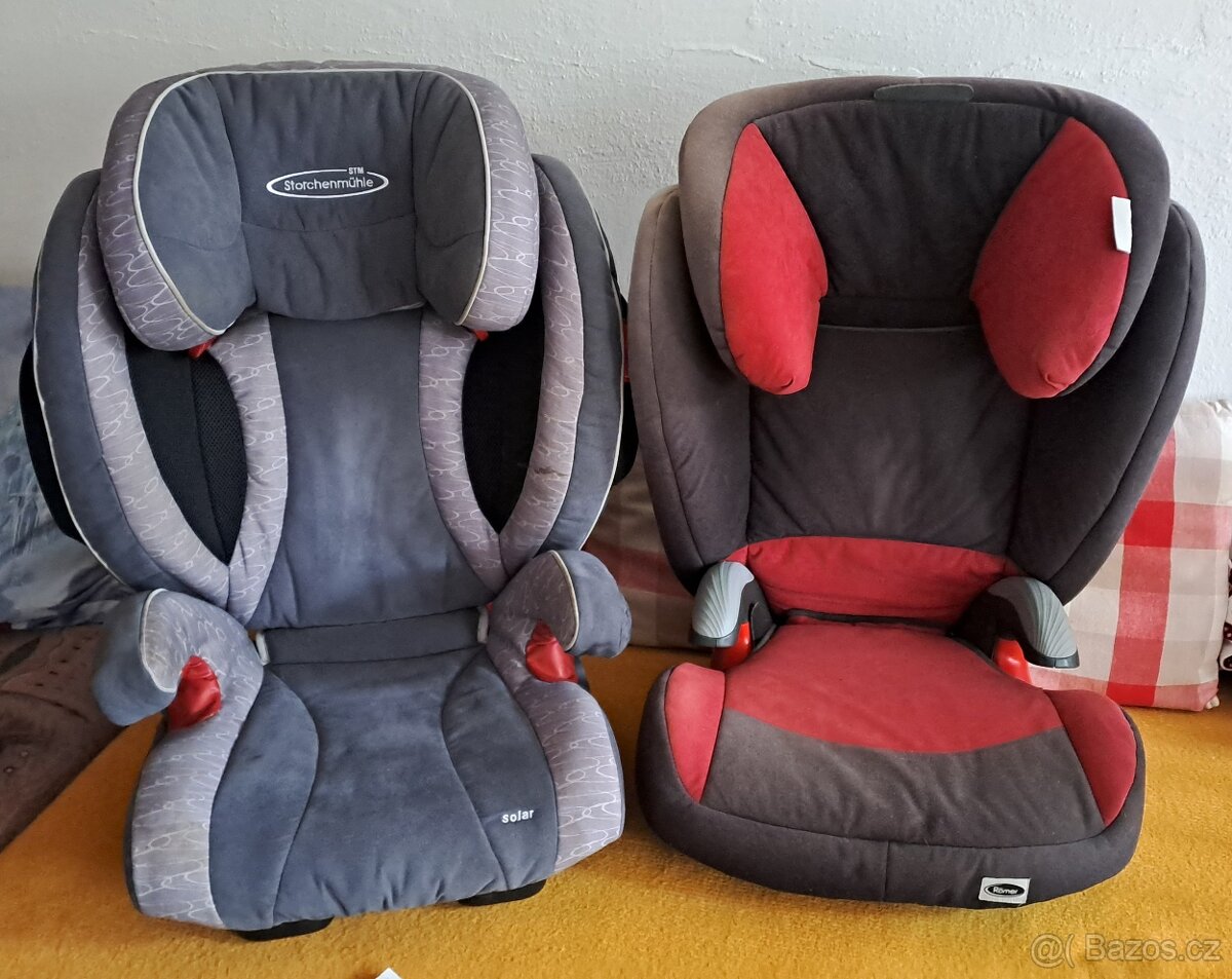 Prodám dvě autosedačky