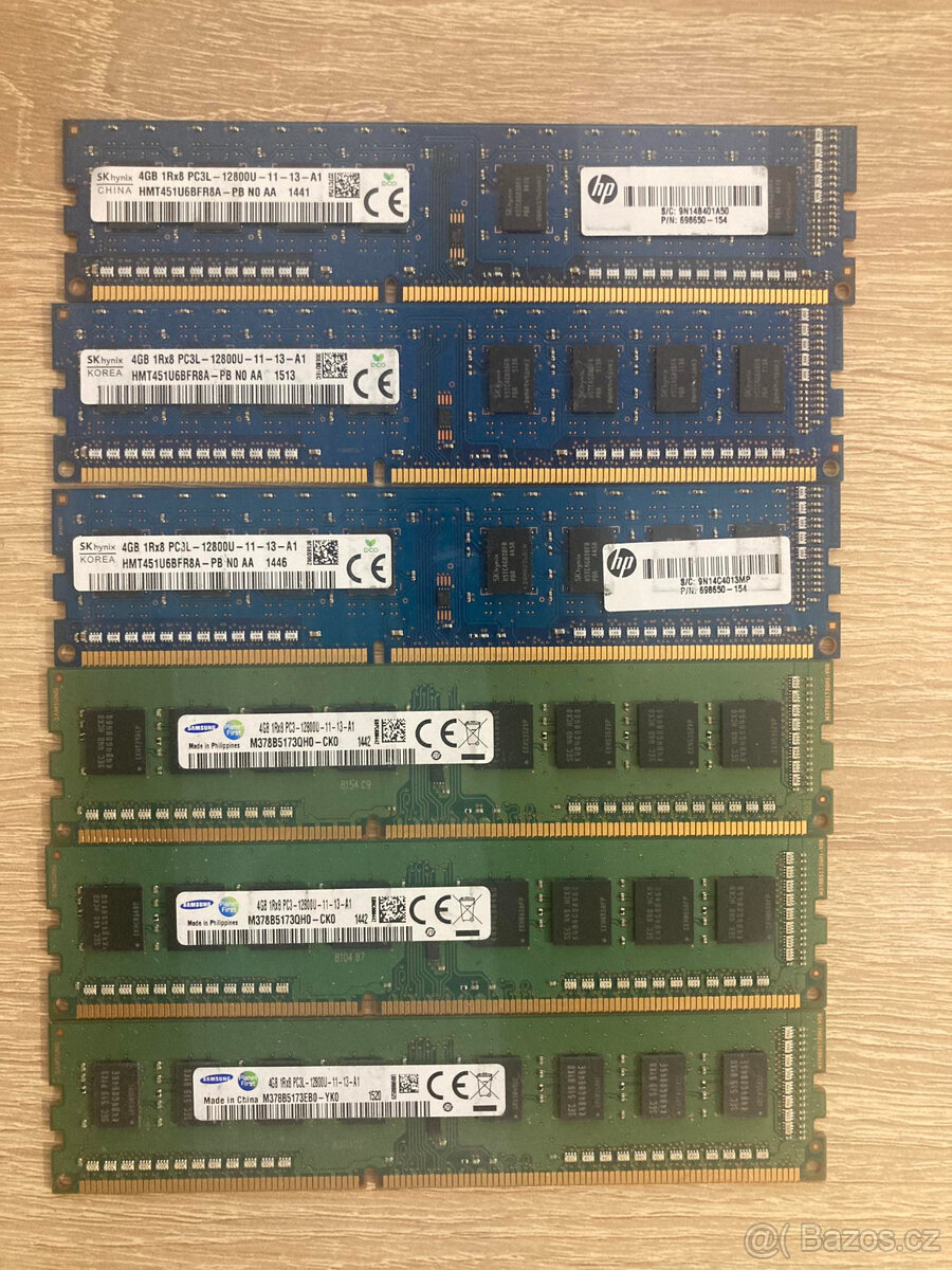 Paměť DDR3 4GB