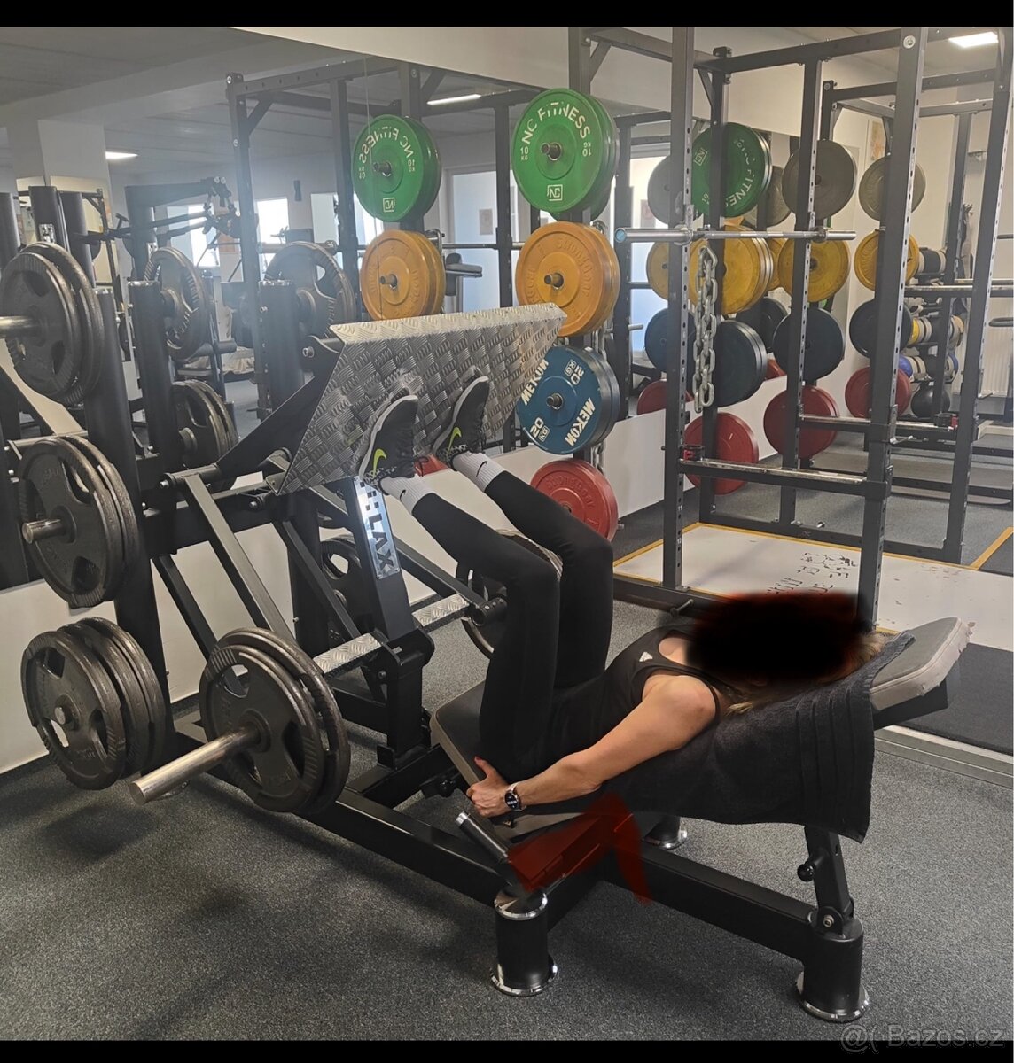 LAX Posilovací stroj squat press,leg press