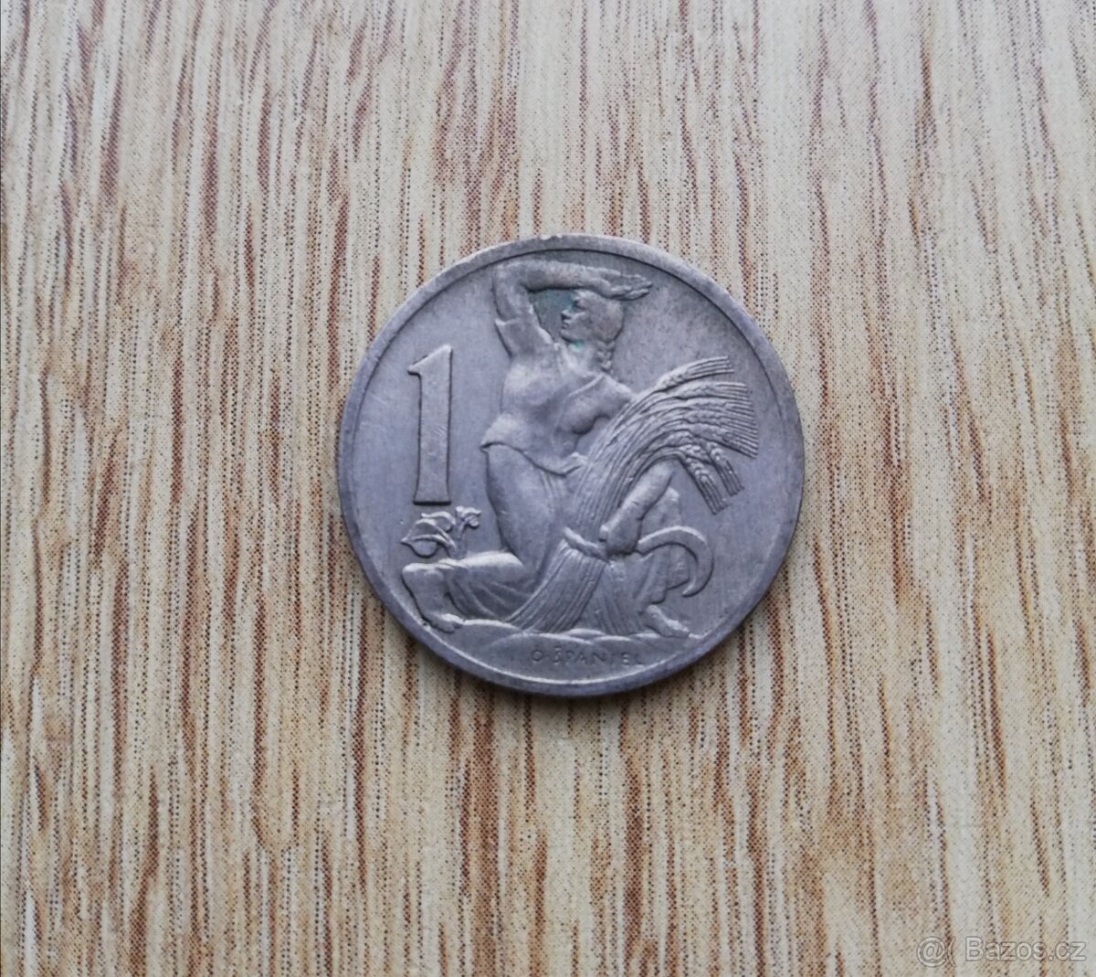 mince 1 koruna ČSR 1937