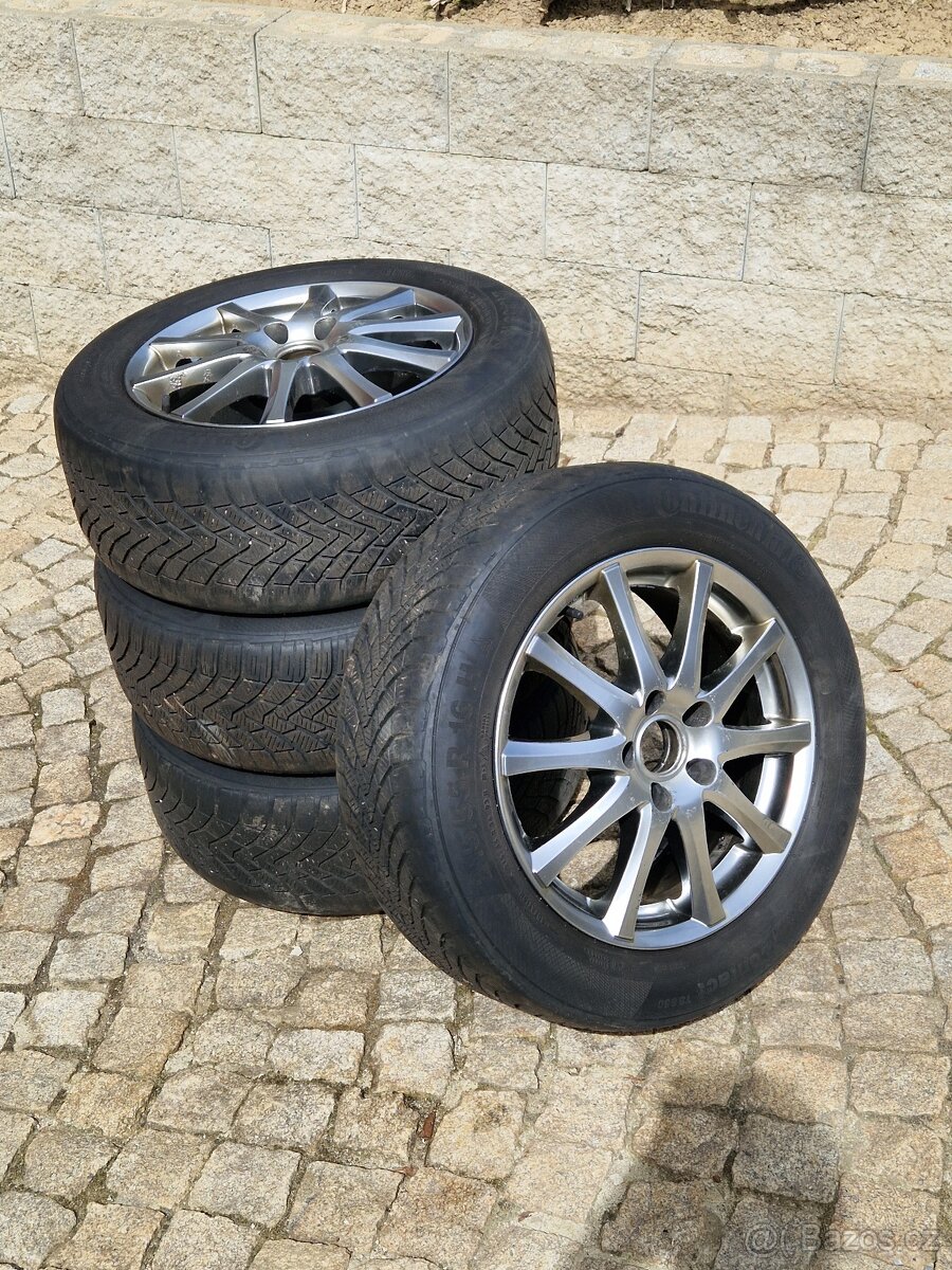 Alu kola Dezent 16" + pneu
