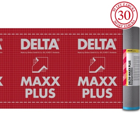 Nové střešní fólie DELTA MAXX PLUS 75m2, ze skladu