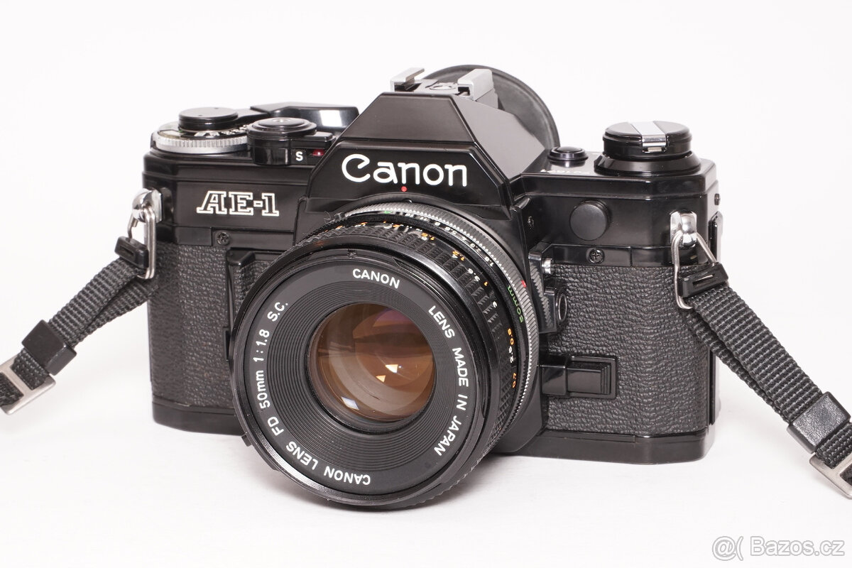 Canon AE-1, FD 50mm/1,8 S.C.-Predané