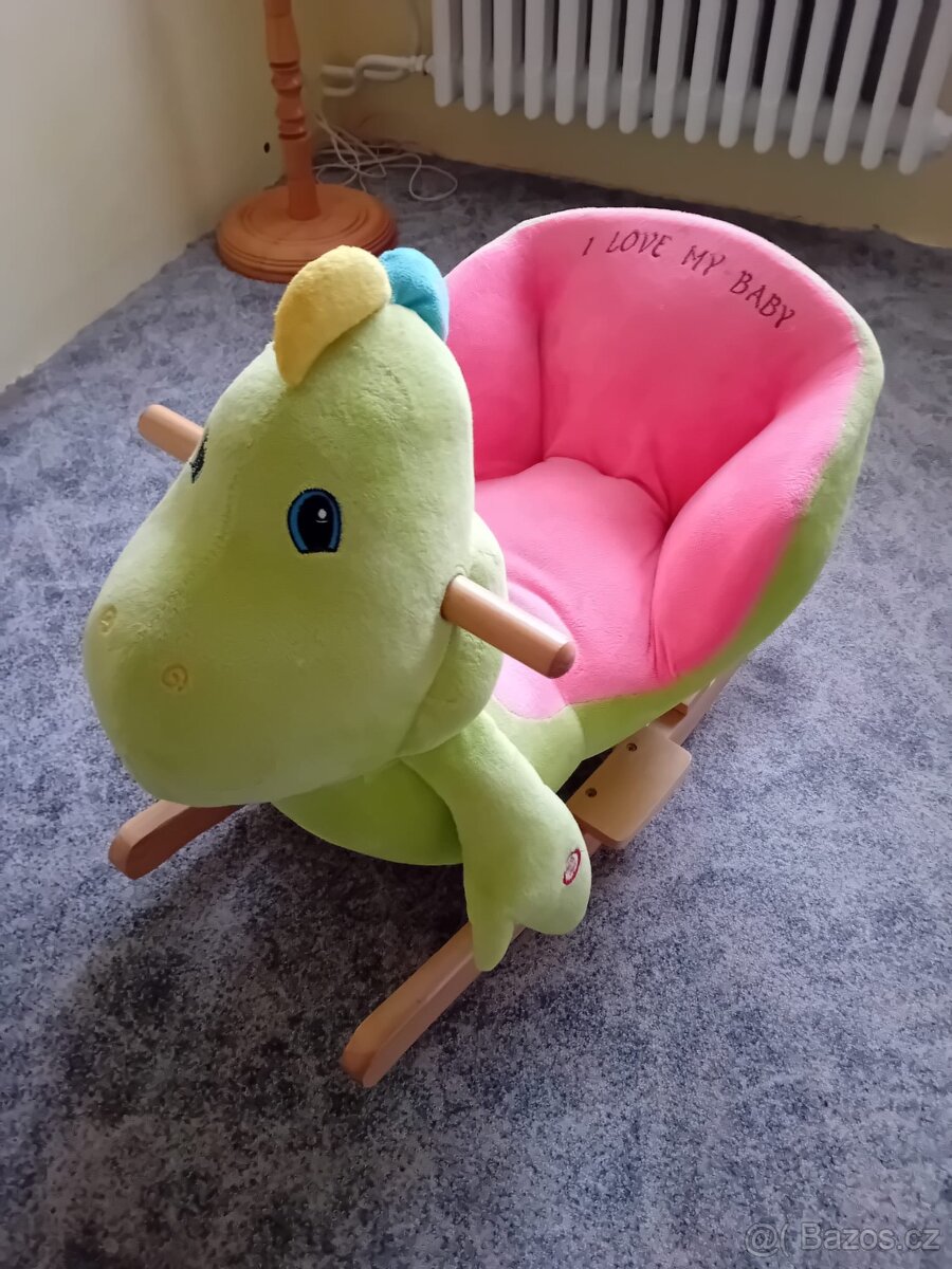 Plyšový Houpací drak pro děti