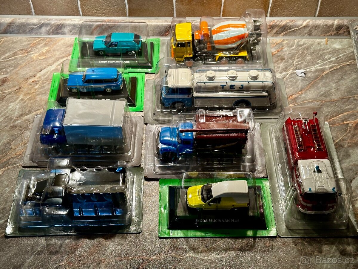 Modely z kolekce Deagostini 1:43