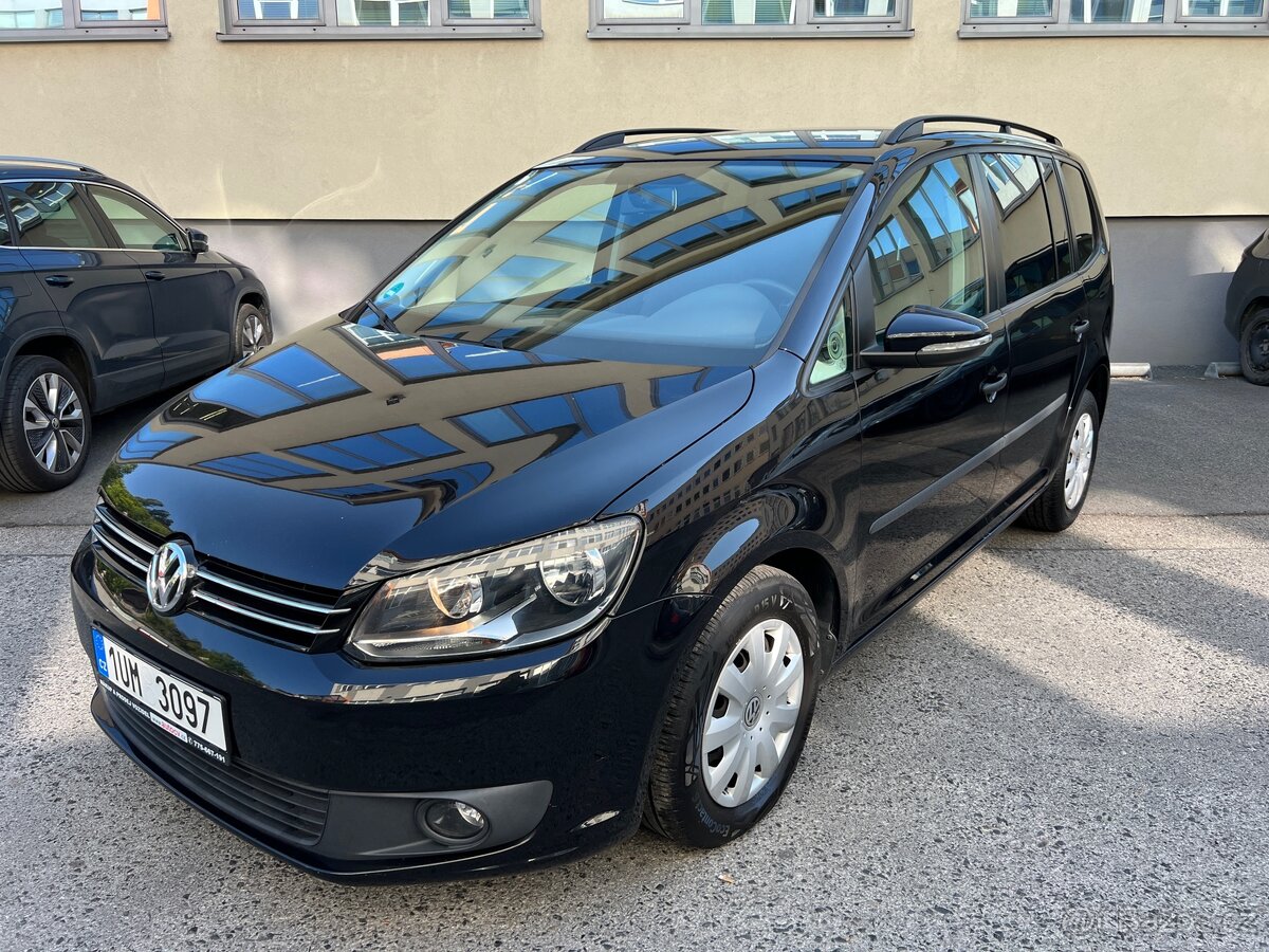 volkswagen touran 1.6tdi ČR top stav