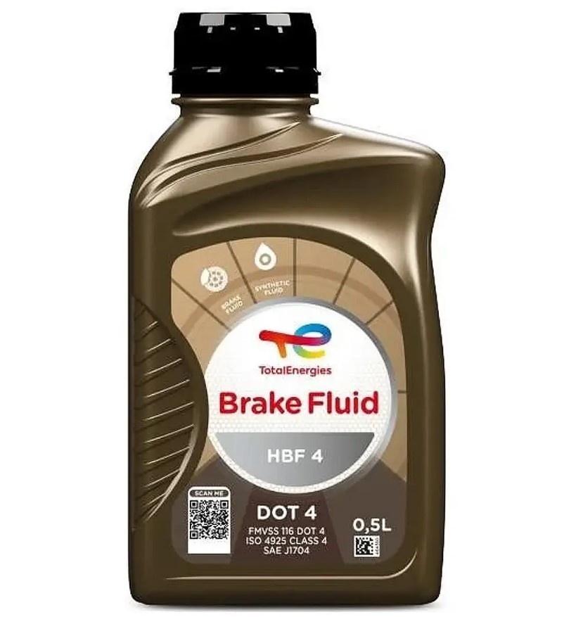 20x Brzdová kapalina Total HBF 4, 500ml