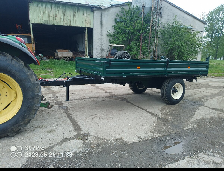 vlek vlečka za traktor Zetor