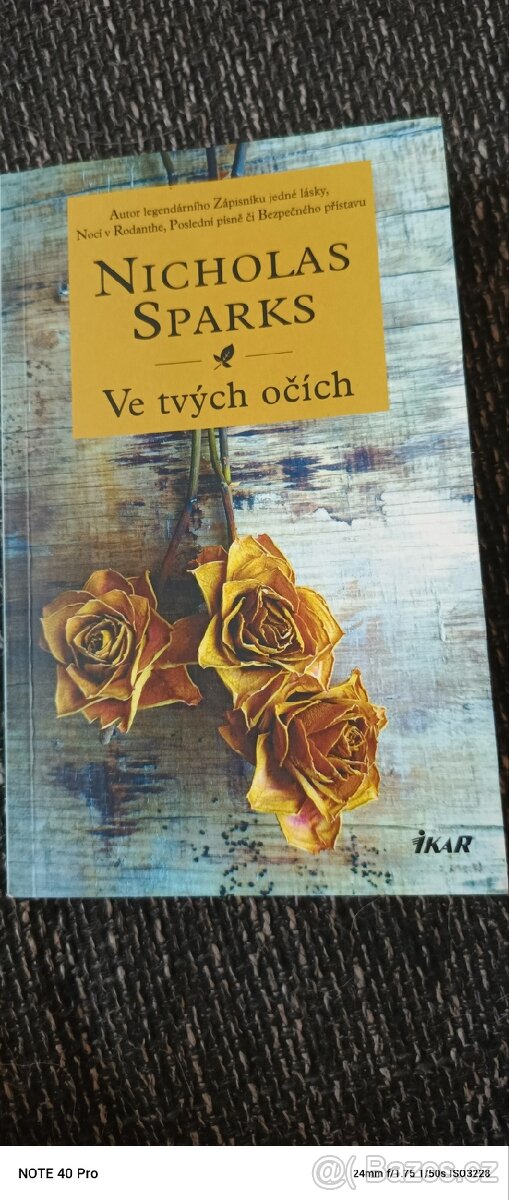 Ve tvých očích od Nicholase Sparkse
