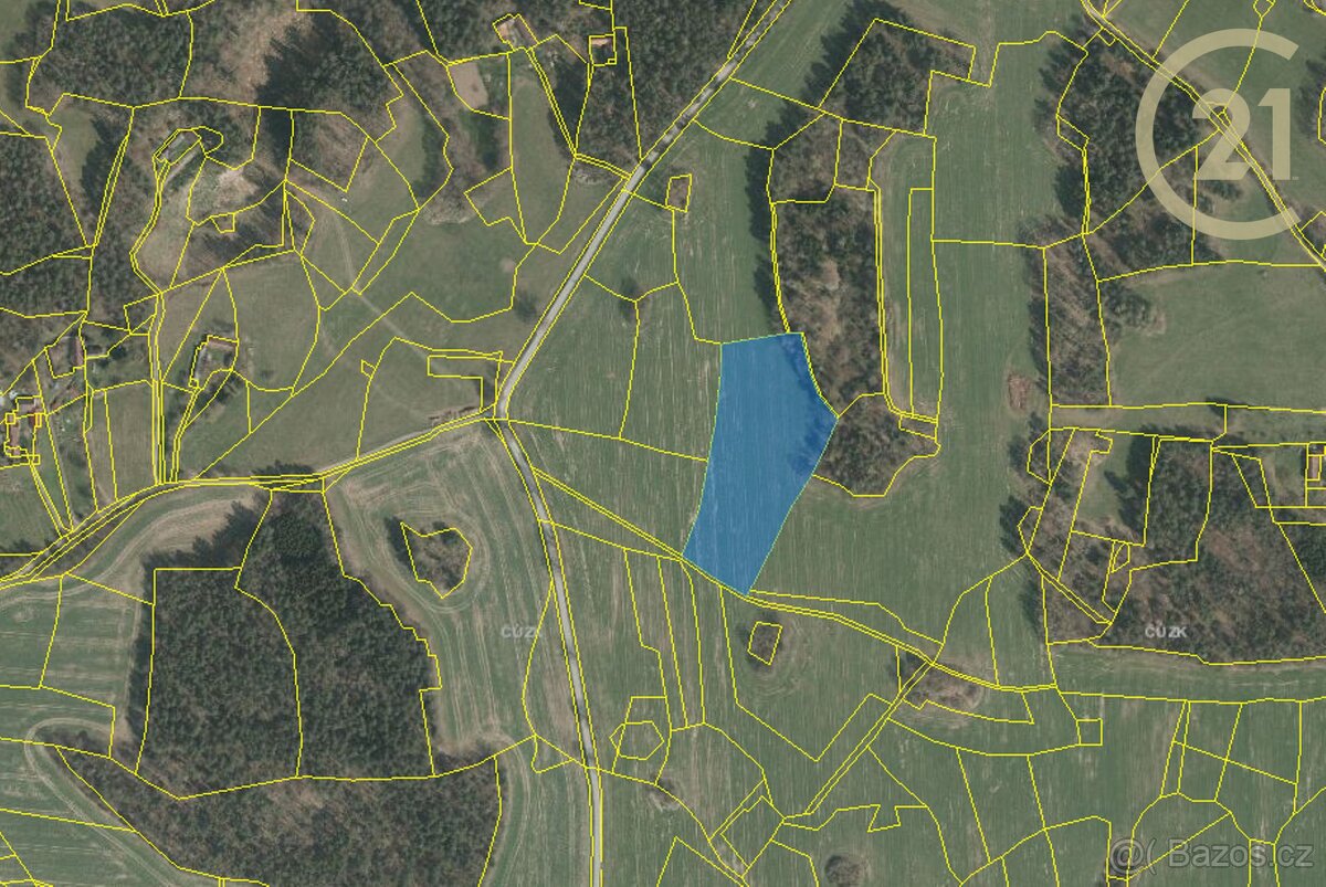 Kovářov - Vladyčín, zemědělské pozemky, 14 210 m2