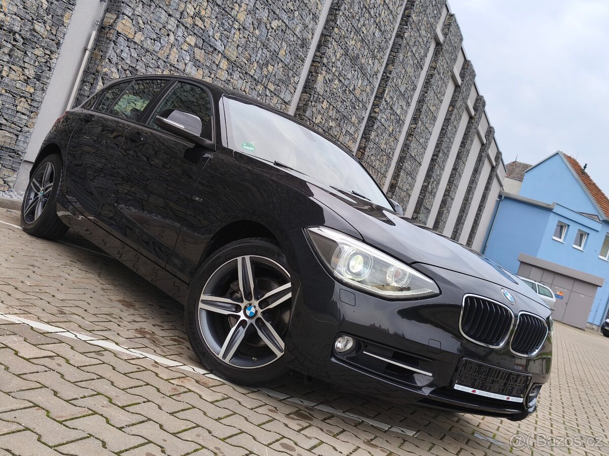BMW F20 118i 125kw,85tkm,r2015,SPORT,2xklíč,Manuál 6q,výhřev