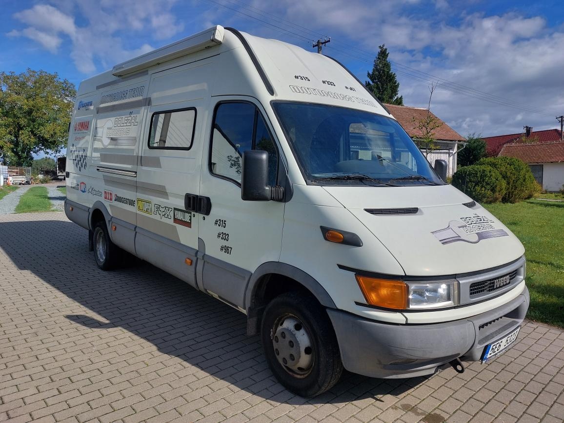 Iveco Daily 50C13v v papírech sníženo na 3,5tuny 6 místné