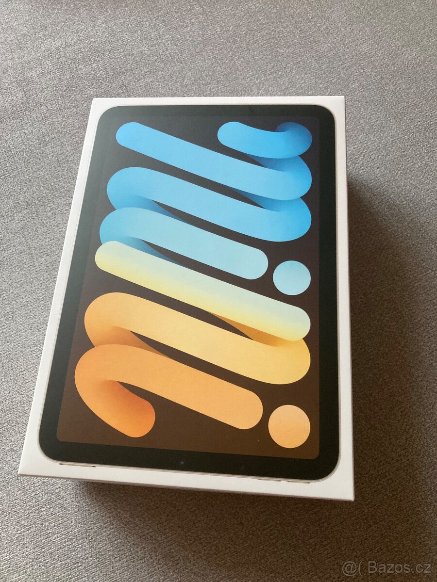 iPad mini 6. generace 64Gb Wi-fi - jako nový