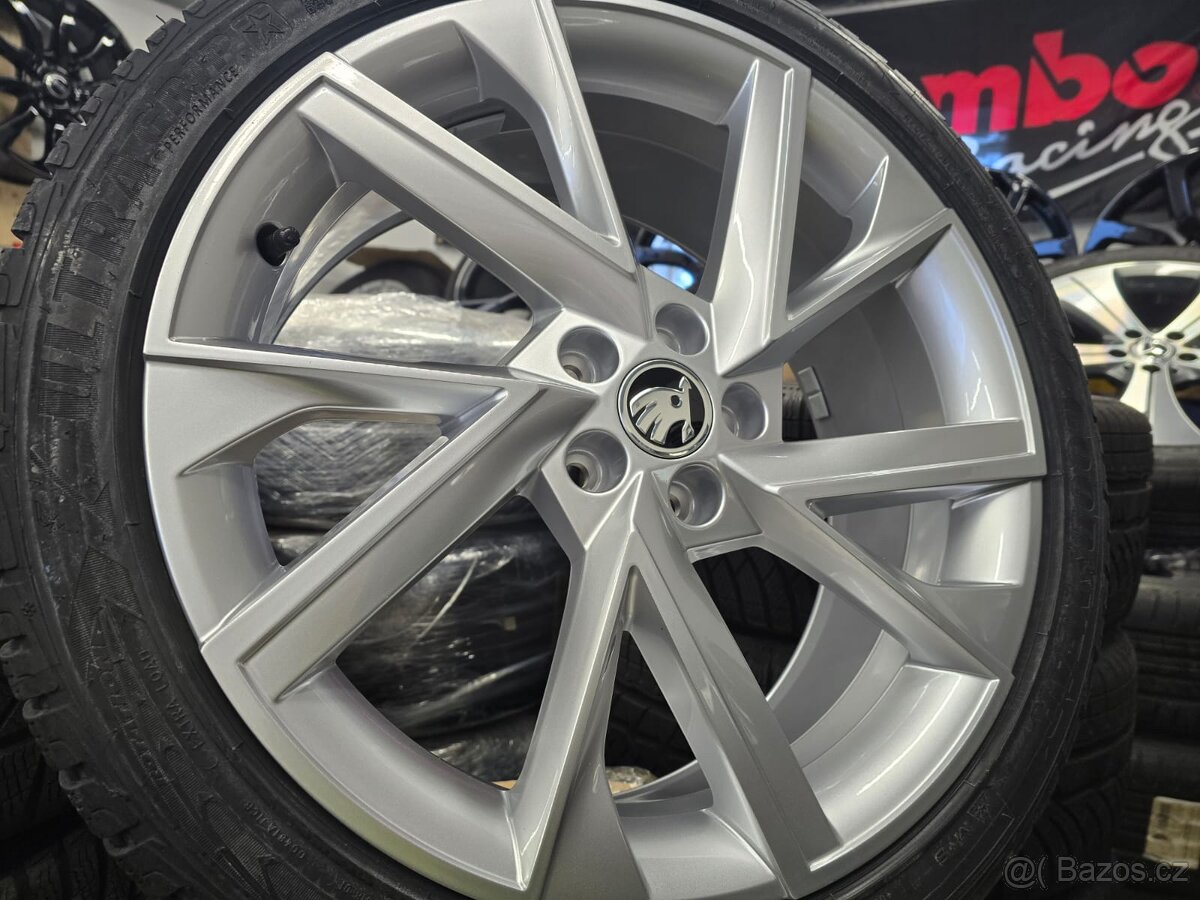 Nová zimní sada alu kol ŠKODA Scala R18