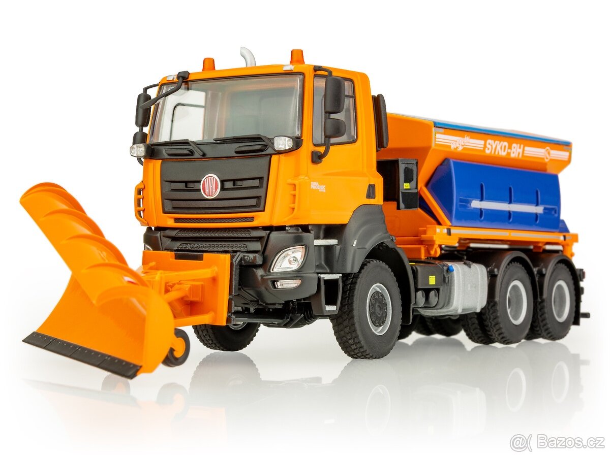 TATRA Phoenix 6x6 Sypač s radlicí - KADEN