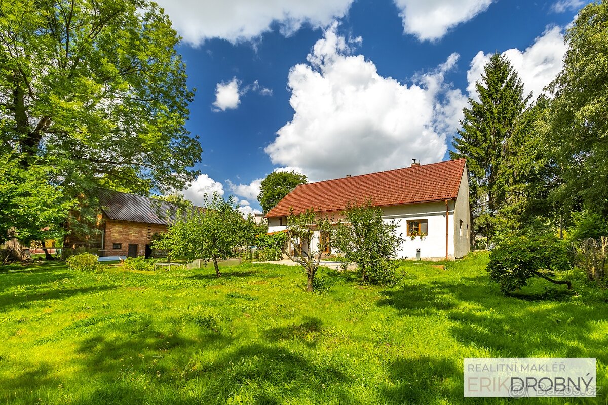 Rodinný dům s duší bývalého mlýna – Rokytno, 4+1, 135 m²