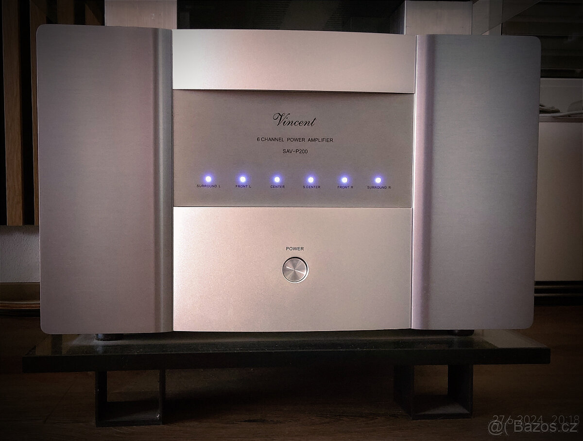 koncový zesilovač Vincent SAV P200