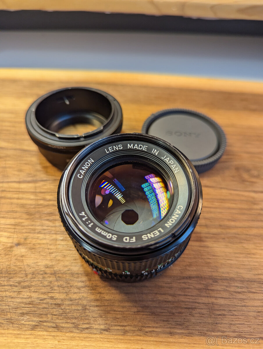 Canon nFD 50mm f1.4
