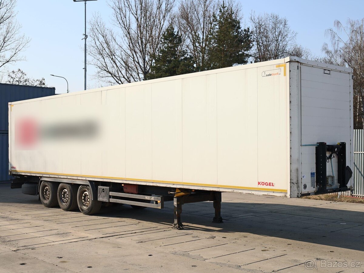 Kögel SN/SNCO, PATRO, ZVEDACÍ NÁPRAVA, NÁPRAVY SAF