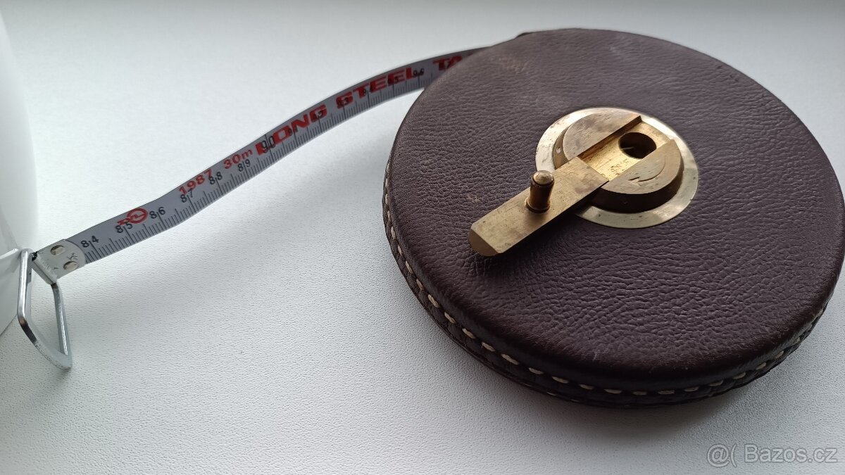 Ocelové měřící pásmo_30 m