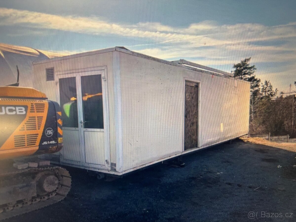 Kontejner 10x3m s myčkou na nádobí