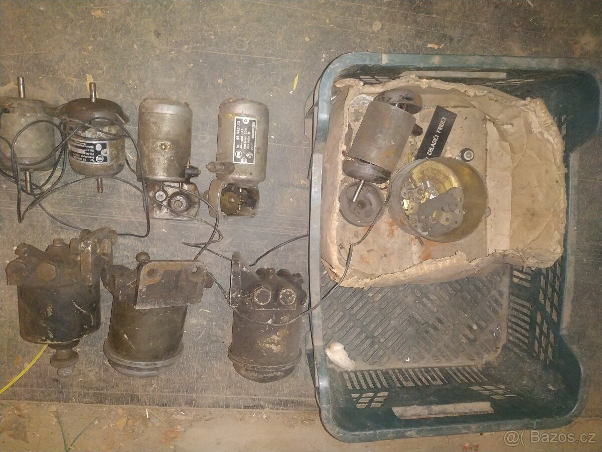 motorky stěrače, ventilátoru spartak