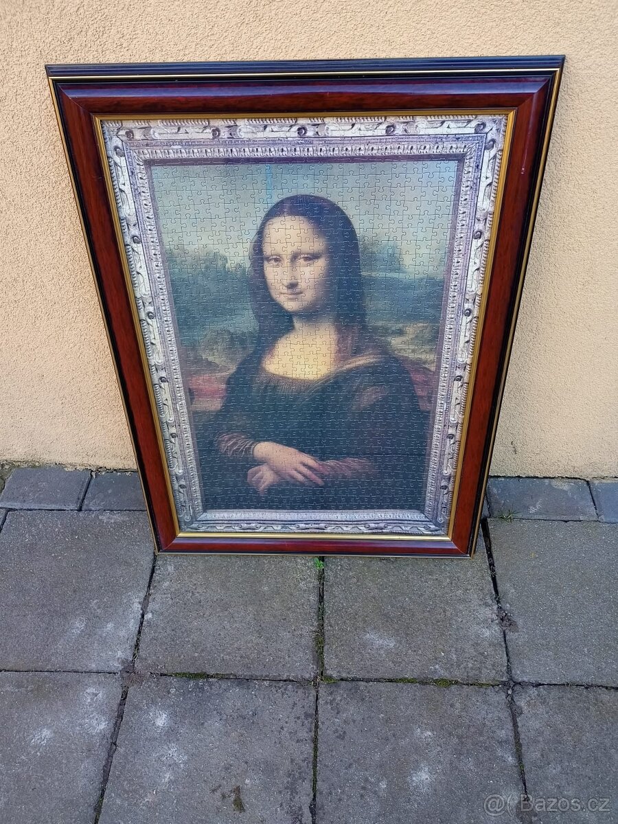 Obraz - Mona Lisa puzzle