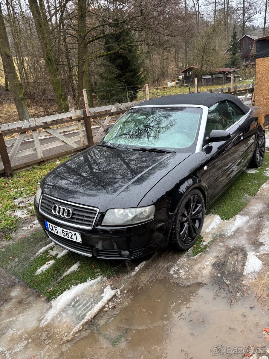 Audi A4 Cabrio 2.5 TDI manuál
