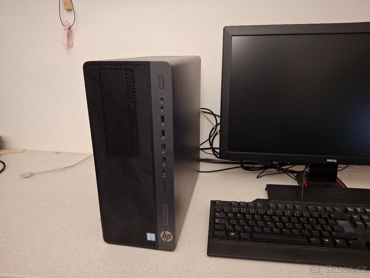 HP Elitedesk 800 G4 TWR + LCD 24