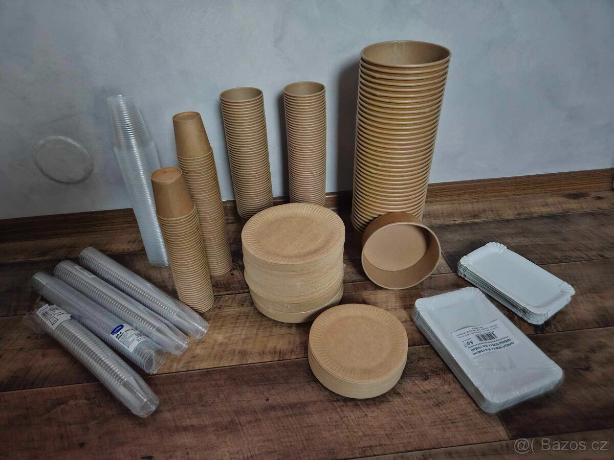 Jednorázové papírové nádobí