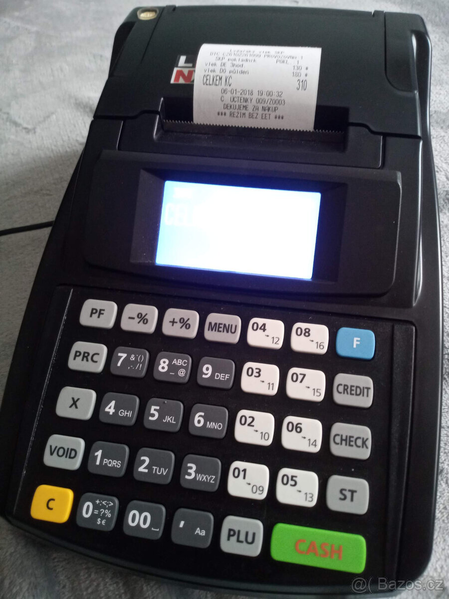 pokladna s tiskárnou LYNX midi + EET